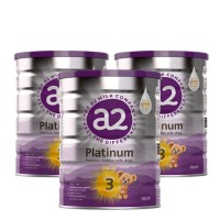 a2 Platinum白金婴儿奶粉3段900g*3罐 须备注身份证才能发货【海外直邮正品不接急单时效8周】